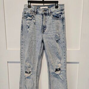 EUNINA Codi Super High Rise Dad Jeans